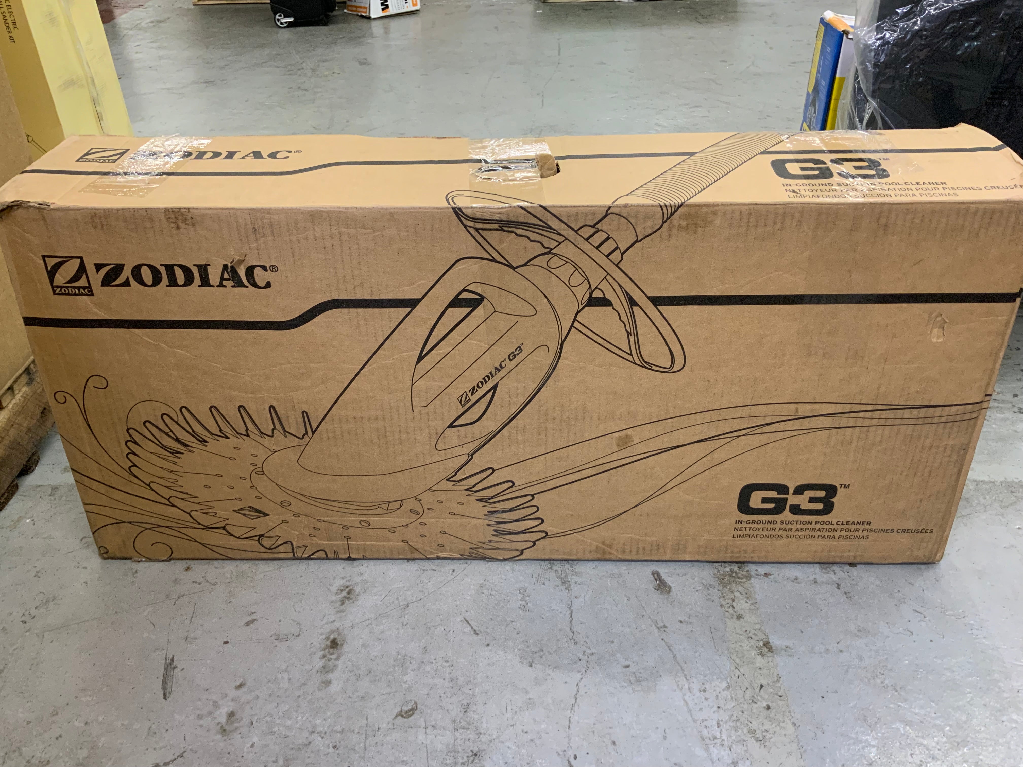 Zodiac G3 Automatic Suction-Side Pool Cleaner Vacuum for In-ground Pools (8073534275822)